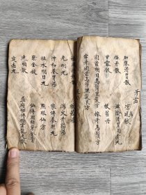 清中医抄本一册，共42个筒子页，具体自鉴，品如图！