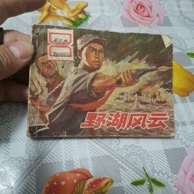 野湖风云 连环画 1975年3月一版一印