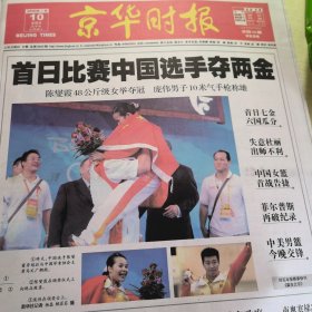 2008年北京奥运报刊专辑：北京晨报（8月8～25日，共18份） 北京日报（8月8～25日，共18份）北京商报（8月8～25日，共18份）北京青年报（8月8～25日，共18份）新京报（8月8~25日，共18份） 京华时报（8月8～25日，共18份）竞报（8月8～25日共18份）北京晚报（8月8~14日、8月16~25日共17份）法制晚报（8月8～14日，8月16~25日共17份）共160份