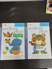 【外语原版】Let's Sticker & Paste!(俩本)
