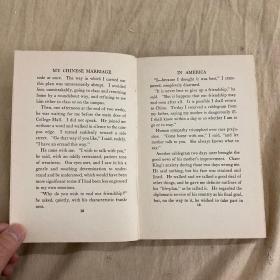 My Chinese Marriage  《幸福婚姻》，Mae M Franking（著），1922年出版，1/4布面精装，烫金封面，书顶刷金，珍贵历史参考资料！