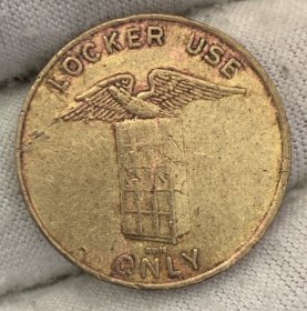 美国度假村储物柜代币 铜23mm