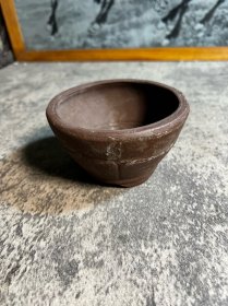 莲底紫砂小花盆