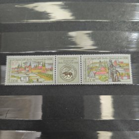 DDR320民主德国邮票1986 城市系列 柏林建筑雕塑新 2全 外国邮票 如图
