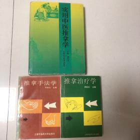 （周信文推拿学研究三册合售）实用中医推拿学、推拿手法学、推拿治疗学