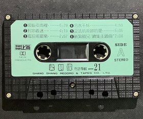 梁朝偉：矇朧夜雨裡/新紮師兄…粵語專輯 台灣正版錄音帶