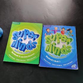 Super Minds American English 两册合售：Student's Book 1+Work book 2