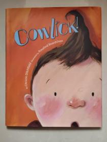 COWLICK! 英文原版少儿彩色插绘本一精装12K+书衣