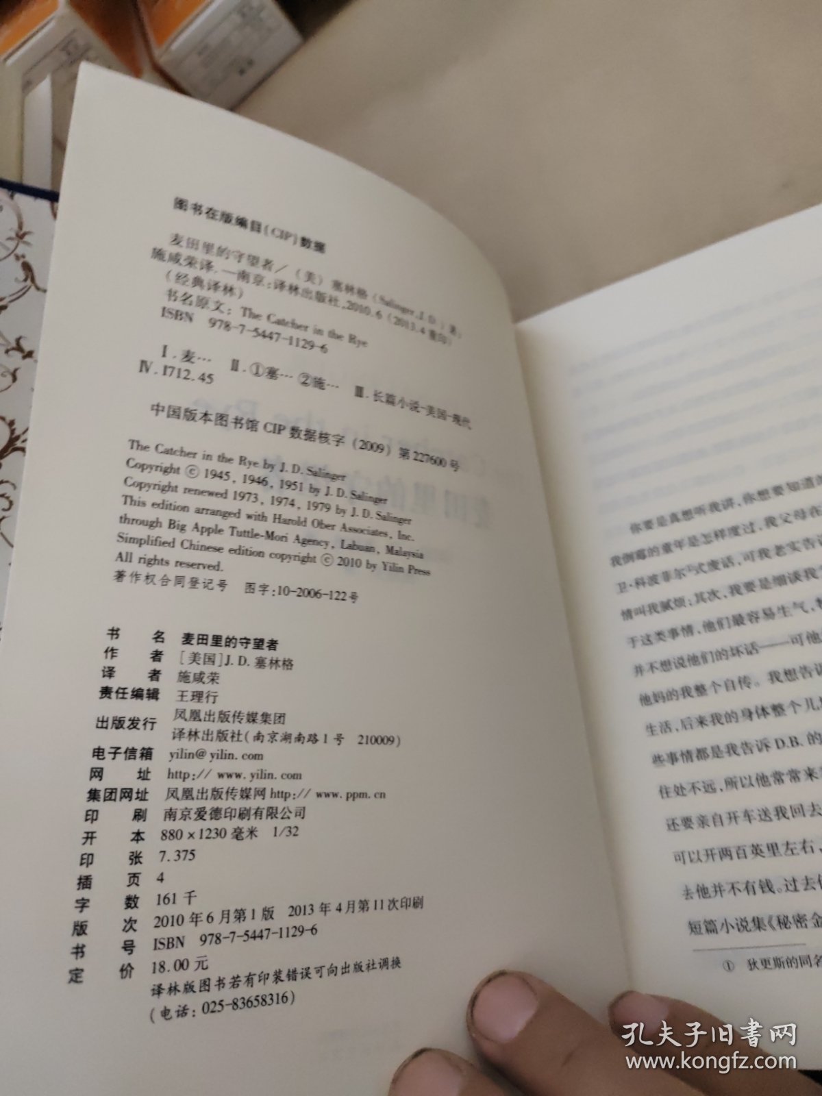 麦田里的守望者