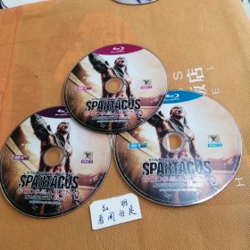 DVD斯巴达克斯前传 神之竞技场 1 2 3。