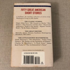50 GREAT AMERICAN SHORT STORIES 50篇美国著名短篇小说 英文原版