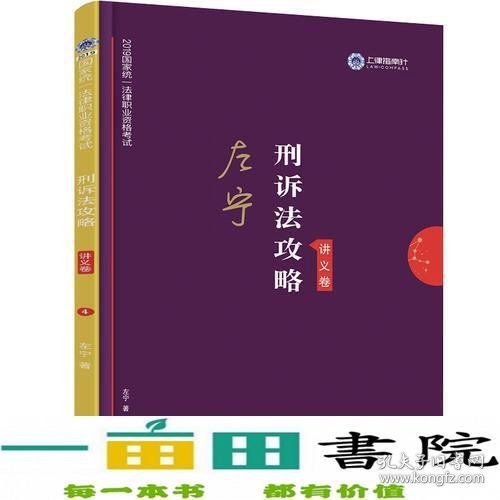 司法考试2019 上律指南针 2019国家统一法律职业资格考试：左宁刑诉法攻略·讲义卷