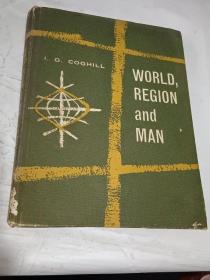 WORLD, REGION and Man《世界.区域和男人》，1968年版，16开精装本，内多图