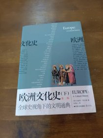 欧洲文化史-全球史视角下的文明通典-下册-第二版(荷)李伯庚江苏人民出版社