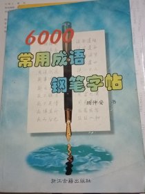 6000常用成语钢笔字帖