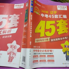 2024年 金考卷 辽宁中考45套汇编 语文（2024版 中考语文辽宁专用）