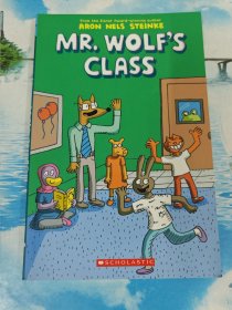 老狼先生的教室 Mr. Wolfs Class 学乐桥梁漫画图像小说 英文原版全彩桥梁章节书7-12岁