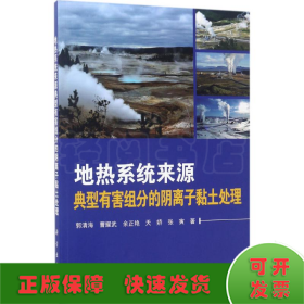 地热系统来源典型有害组分的阴离子粘土处理