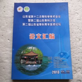 山东省第十二次骨科学学术会议暨第二届山东骨科沙龙第二届山东省骨科青年医师论坛论文汇编