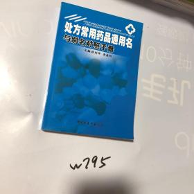 处方常用药品通用名与别名对照手册