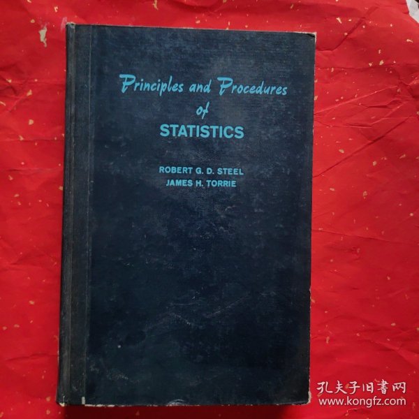 Principles and Procedures of Statistics : With Special Reference to the Biological Sciences