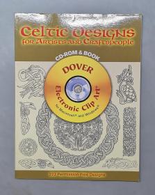 （进口英文原版）Celtic Designs for Artists and Craftspeople（附CD）