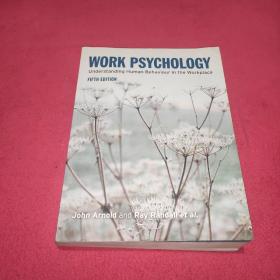 正版二手 Work Psychology (5th Edition)/John Arnold John Arnold