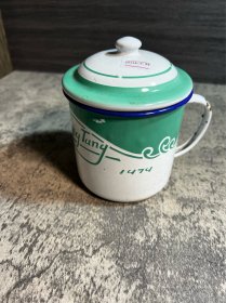 1979年，杭州搪瓷厂，老搪瓷茶缸一只