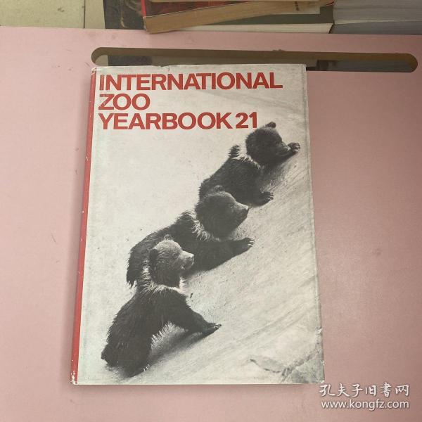 INTERNATIONAL ZOO YEARBOOK 21【实物拍照现货正版】