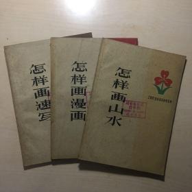 怎样画山水
怎样画漫画
怎样画速写
合售