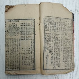 民国廿七年戊寅岁新通书/参化堂蘭记/宗睦堂《罗家推算通书》（罗经理气解、罗经图说、新增二十四山分金坐度四十八局消纳、定龙向消砂纳水玄关竅搃论…）
