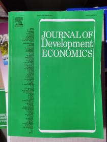 多期可选 journal of development economics 发展经济学杂志 2021年英文版 单本价