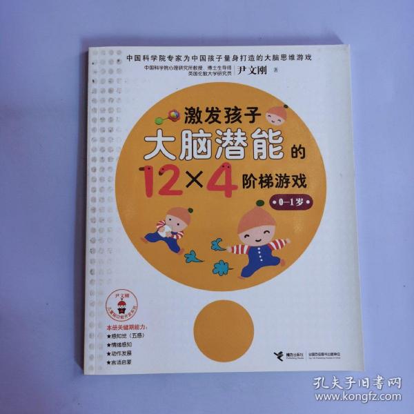 尹文刚儿童脑功能开发系列：激发孩子大脑潜能的12×4个阶梯游戏（0-1岁）