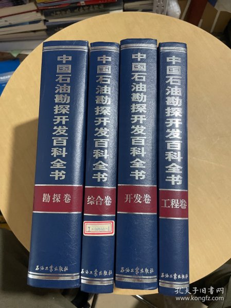 中国石油勘探开发百科全书勘探卷，开发卷，综合卷 工程卷）  【全四卷】