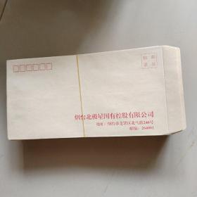 牛皮纸信封：烟台北极星国有控股有限公司信封【100个合售】