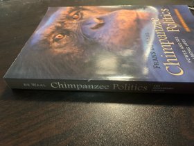 Chimpanzee Politics：Power and Sex among Apes 黑猩猩的政治英文原版