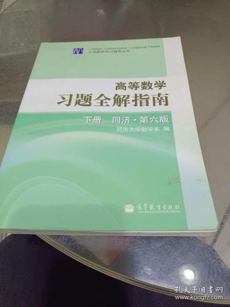 高等数学习题全解指南（下册）：同济·第六版