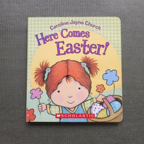 Here Comes Easter!   Board Book  复活节来了！