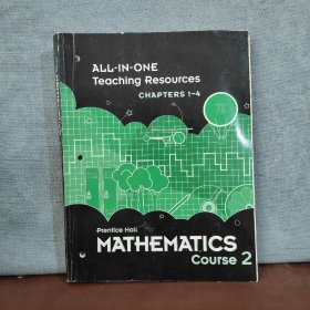 Mathematics Course 2 ALL-IN-ONE Teaching Resources Chapters 1-4【英文原版，包邮】