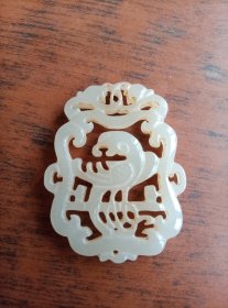 玉透雕件【库孔一】