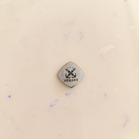 大连海运学院校徽徽章白色方形
