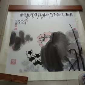 潘鸿海何花图