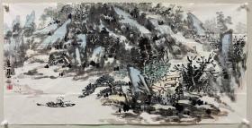 “沈克斌、1955年七月出生，曾修业于西安美术学院，北京画院高级研修班，国画先后受刘文西，张之光，徐义生以及北京画院王明明，王文芳，杨延文，郭石夫，等一代名师指教。 现为中国美术家协会会员，国家一级美术师，宁夏美术家协会主席团成员，宁夏书画院特聘画家，西安国画院特聘研究员，宁夏师范学院兼职教授