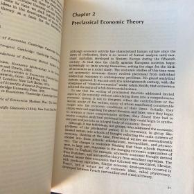 History of economic theory ideas thoughts thought economy 经济理论史 英文原版精装