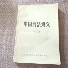 中国刑法讲义中册