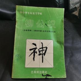 中小学生标准习字贴·柳公权：《玄秘塔碑》《神策军碑》选字还原放大本