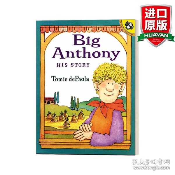 英文原版 Big Anthony: His Story 大安东尼的故事 4-8岁儿童绘本 凯迪克奖得主Tomie Depaola 英文版 进口英语原版书籍