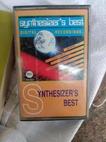 原版磁带《SYNTHESIZER`S BEST》（阳光最好的数字，电子音乐精选集） 宝丽金中图进口版 好品