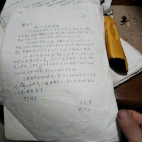 王光寅数学家信扎一通