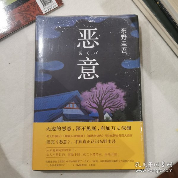 恶意：东野圭吾作品